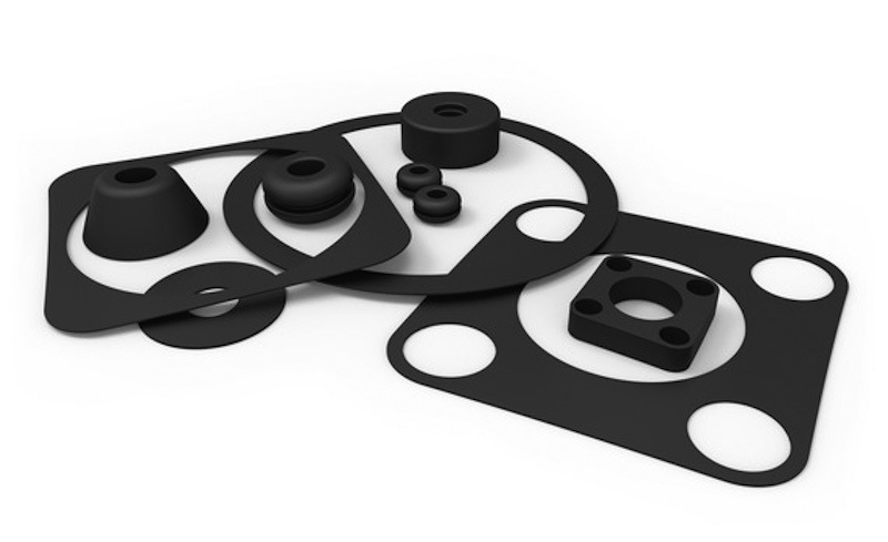 China Custom NBR FKM Silicone EPDM Neoprene Flat Rubber Washer Seals