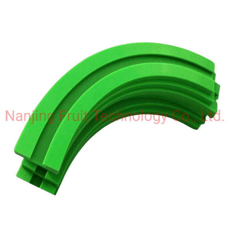 China CNC Machined Plastic UHMW-PE Linear Guide Rail Upe Guide Rail