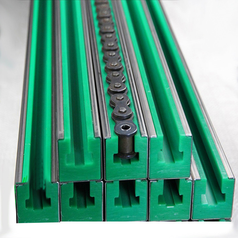 CNC Machined Plastic UHMW-PE Linear Guide Rail