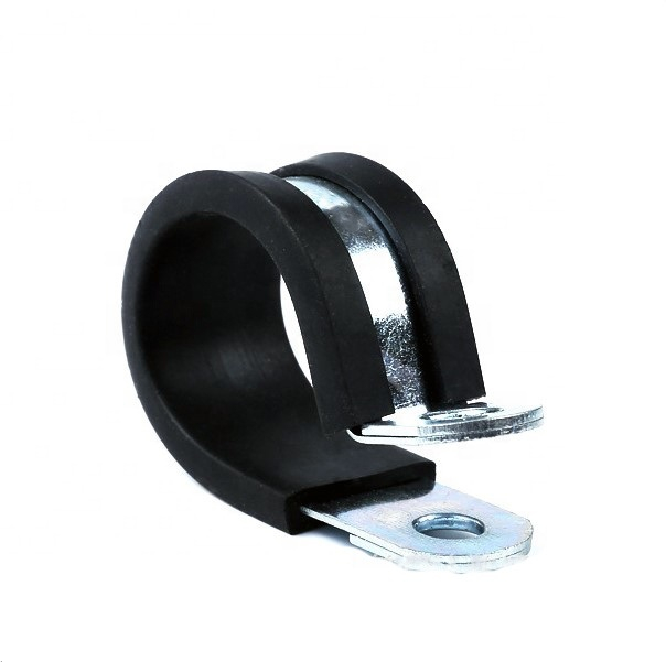 Stainless Steel Black Pipe Clamps with Rubbers Pipe Clamp