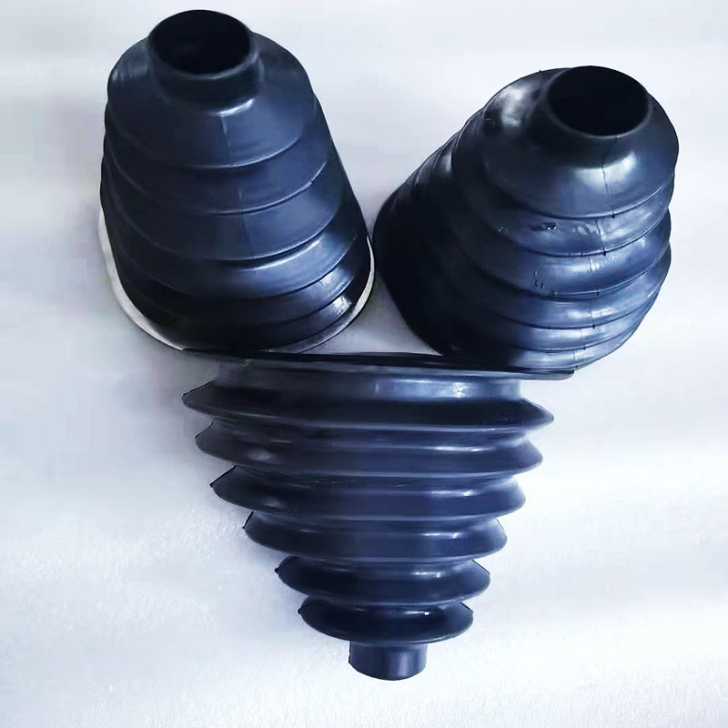 Customized Waterproof EPDM NBR Cr Silicone Rubber Bellows Dust Cover Bushing China Supplier