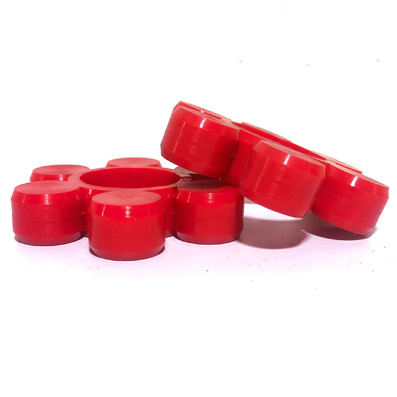 China supplier HRC/Gr Polyurethane Plum Coupling Elastic Buffer PU Rubber