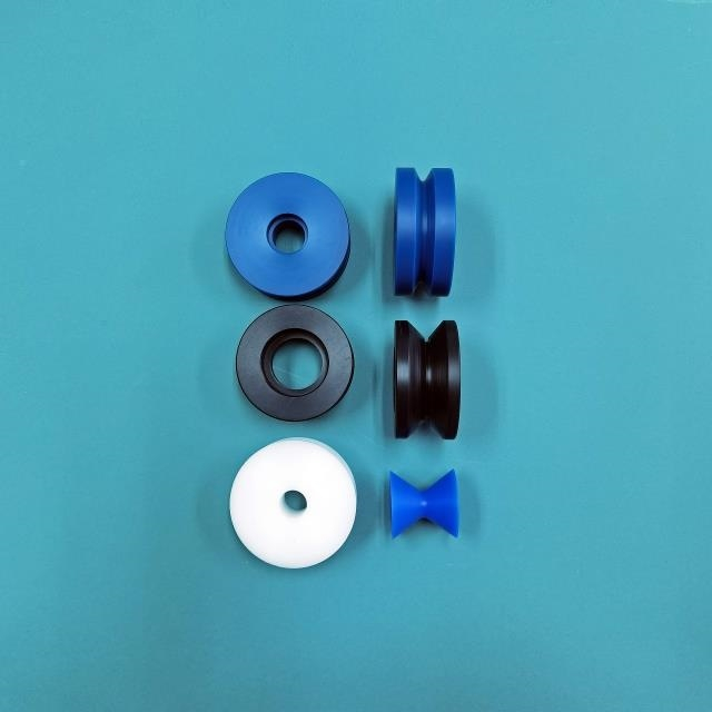 Customized Color Mixing Sliding Guide Wheel Gate Wheel 80mm U V Guide Pulley