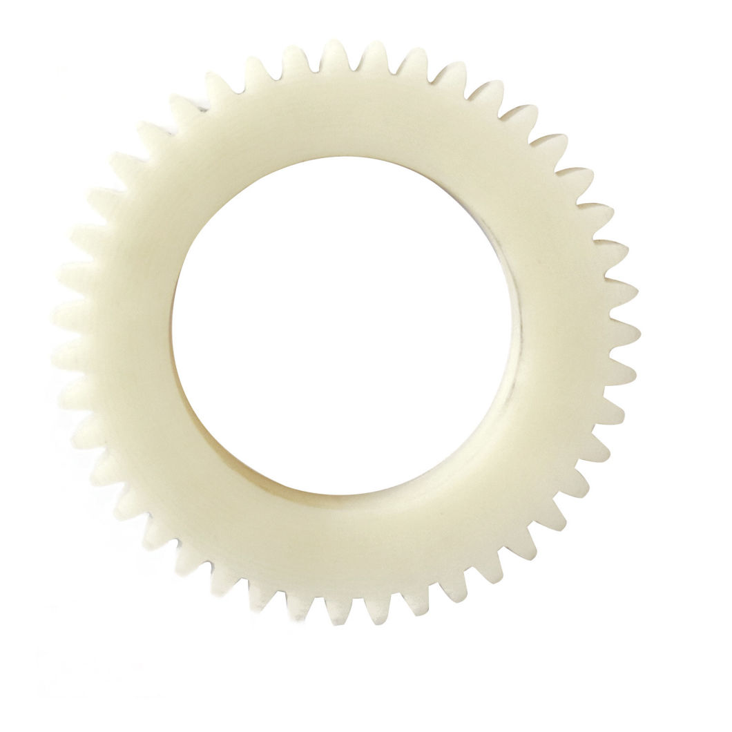 High Quality Precision CNC Machining POM Custom Nylon Plastic Gear Wear Resistant POM Spur Gear Manufacturer CNC Processes Small Nylon Plastic Gears