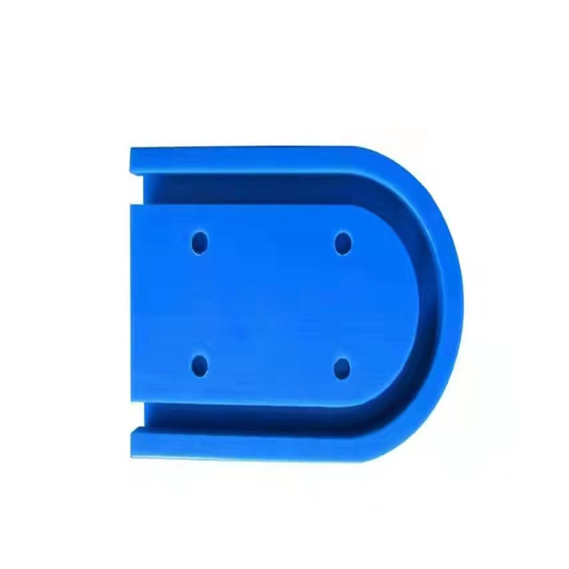 China Supplier UHMWPE Conveyor Side Guide Rail / HDPE Virgin Chain Guide Strip / OEM Colored UHMW Chain Guide