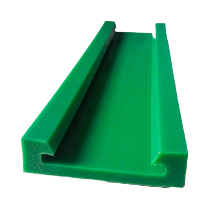 CNC Machined Plastic UHMW-PE Linear Guide Rail Upe Guide Rail Plastic Linear Guide Groove Chain Guide Polyethylene Guide Wear Strip High Density Polyethylene Guide