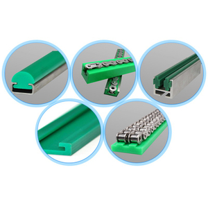 CNC Machined Plastic UHMW-PE Linear Guide Rail Upe Guide Rail Plastic Linear Guide Groove Chain Guide Polyethylene Guide Wear Strip High Density Polyethylene Guide